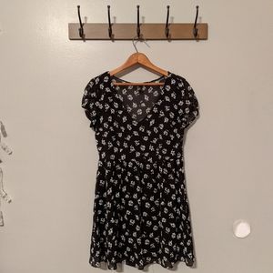 Bundle Sale - Forever 21 Floral Dress Sheer Back